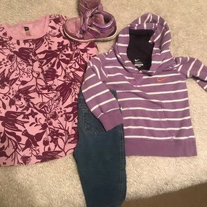 12-18 month purple lot